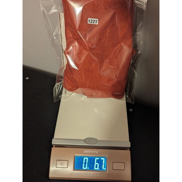 Pink Rose Women's Size Large Burnt Orange Long Sleeve Blouse With Twist Front - Picture 11 of 11